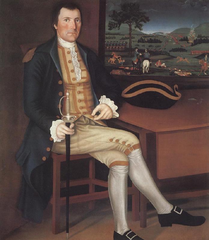 Chandler Winthrop Captaint Samuel Chandler oil painting picture